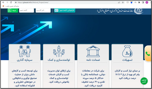 صندوق نوآوری و شکوفایی inif.ir